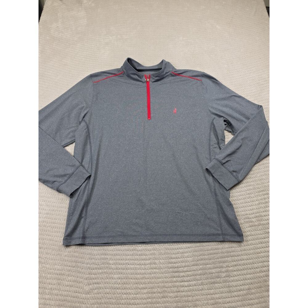 Johnnie O Shirt Mens 2X Prep Performance Pullover Quarter Zip